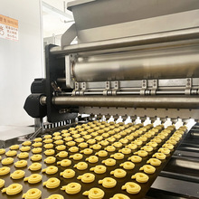 厂家全自动化珍妮曲奇饼干生产线机械成型机设备
