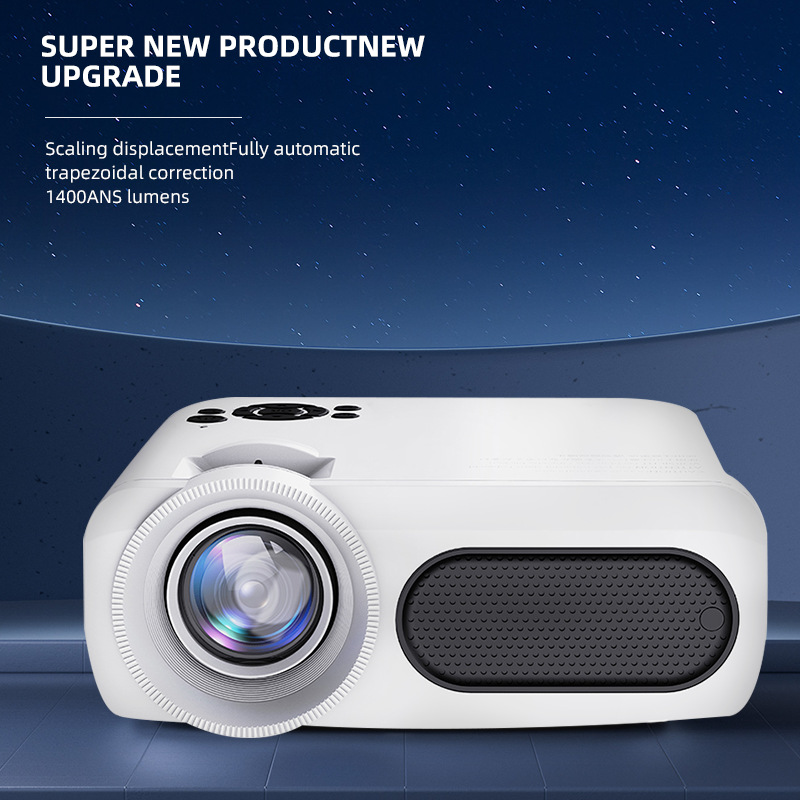New M7 projector 300ANS lumen 2.4G/5G dual WiFi support 8K video Android 9.0