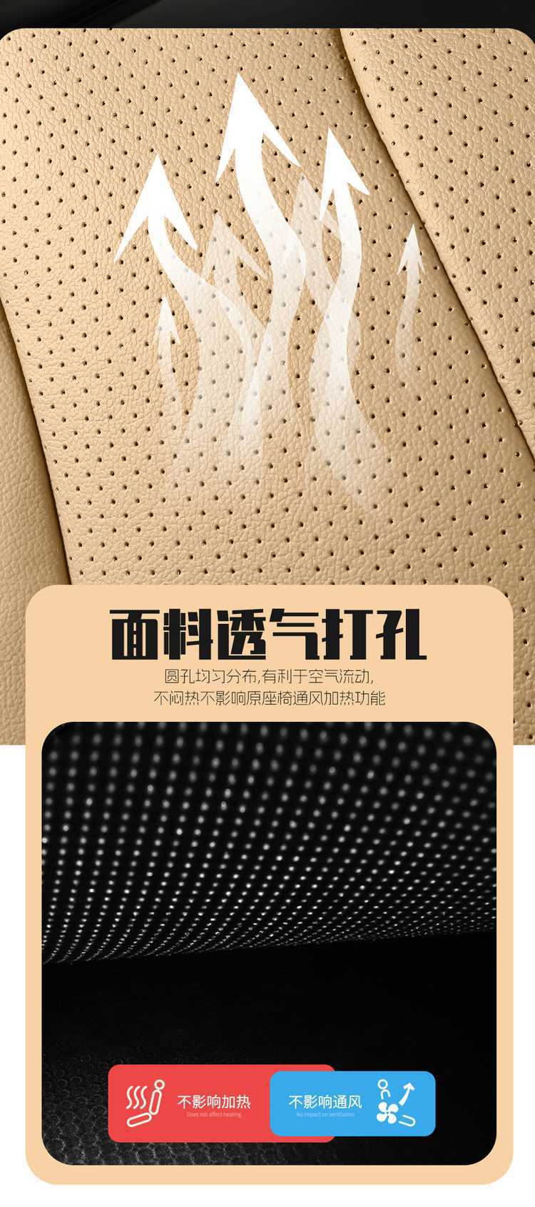 Suitable for the 2026 New Model Zhijie R7, All-Season Universal Full-Coverage Car Seat Cover and Cushion Set