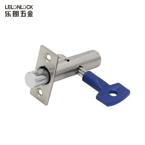 Simple pipe well lock stainless steel 304 cross key electric room lock line door passage lock fire hydrant invisible door lock 