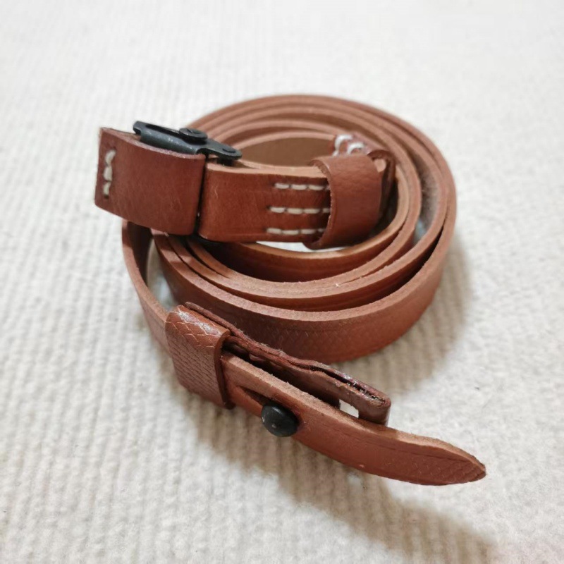 Multifunctional 98K Strap G41G43Stg44Mp43Mp44 First-Layer Cowhide Film and Television Props Tactical Strap Universal