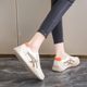 Spring 2025 New Forrest Gump Shoes Women's Breathable Mesh All-match Casual sneaker Niche Hot Running White Shoes