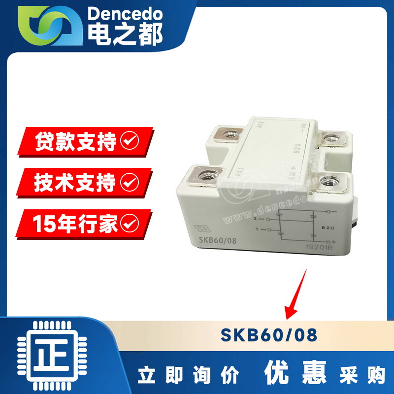 SKB60/08 MODULE 整流器功率模块 原装全新