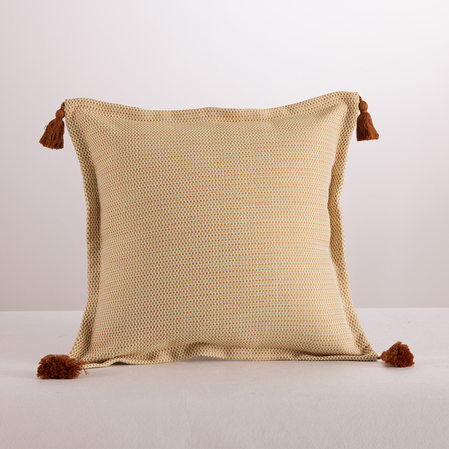 Almohada impermeable de tejido de arena ligera frisa