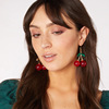 Cute accessory, earrings, resin, European style