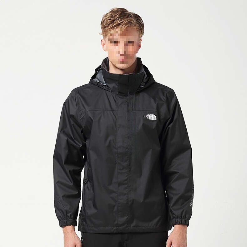 North Face cross-border outdoor jacket, mountaineering jacket, hooded work jacket, plus-size waterproof jacket, no black in stock