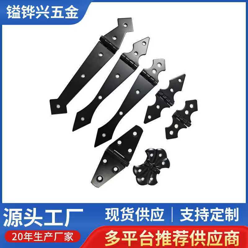 Arrow Hinge Fence Railing Accessories Garden Gate Hinge Rotating Decorative Folding Door