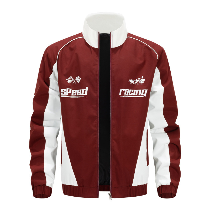 Men's Jacket Workwear Flight Suit Printed Top Cross-Border Sports Casual Soft Shell Windproof Outdoor Motorcycle Jacket