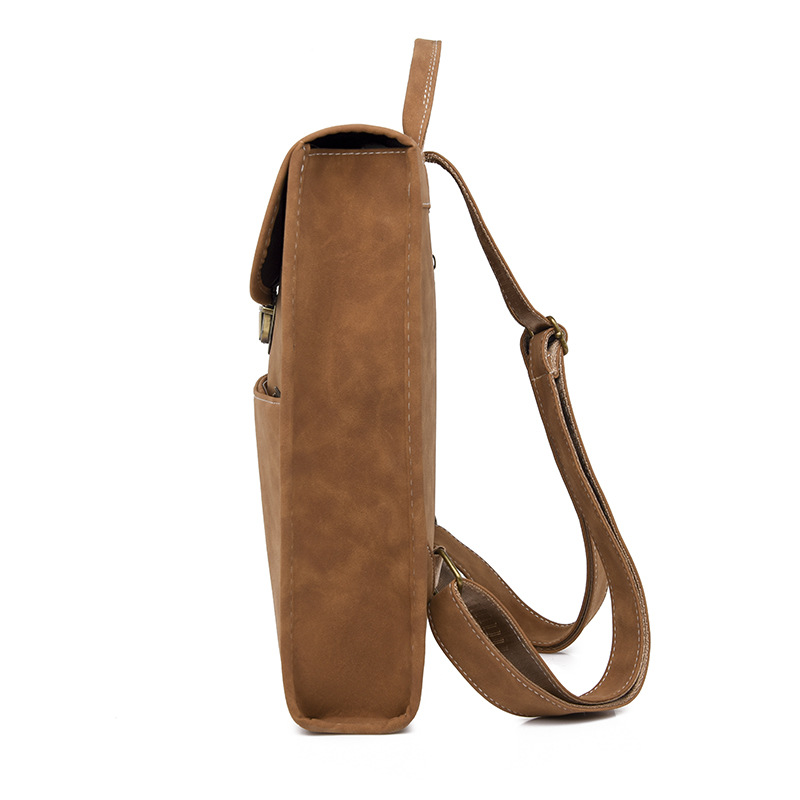 Venta al por mayor 2023 nuevo estilo antirrobo señoras PU mochila de computadora de viaje salvaje de moda mochila escolar de estudiante de secundaria marea