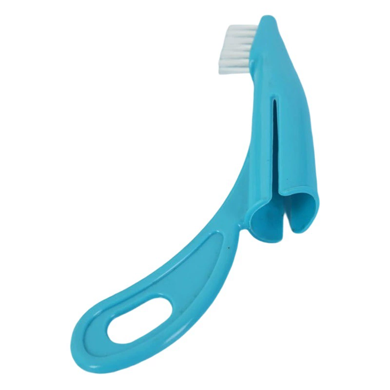 Питания любимчика чистки зубов Инструменты Новый палец пистолет Щетка кошка и собака универсальная зубная щетка нейлон палец рукав Зубная Щетка Оптом