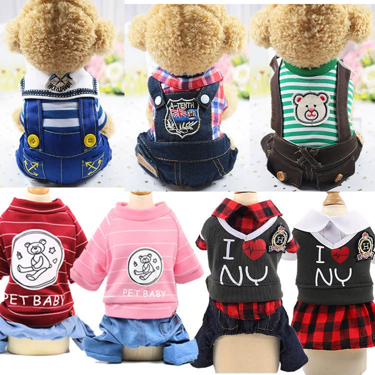 Одежда для кошек на четырех лапах, одежда для собак в морском стиле, осенние новинки в университетском стиле, одежда для собак больших и маленьких пород, одежда для домашних животных, наряды для кошек, товары для животных.