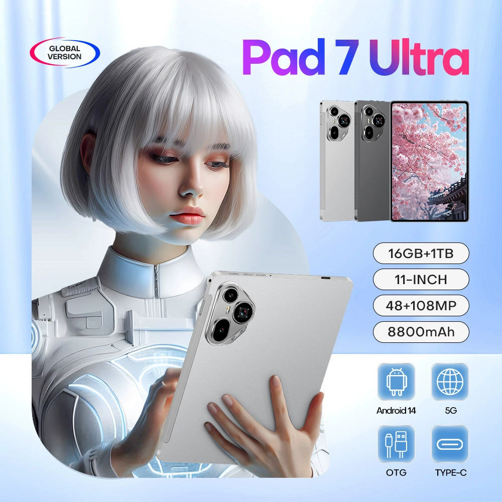 Планшет Pad 7 Ultra нового формата cross-border 10,1 дюйма, 16+1Т, офисно-развлекательный планшет, источник производителя