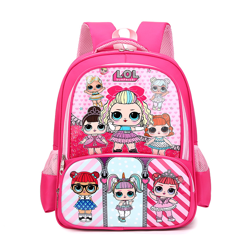 Spider-Man bolsa de dibujos animados de alivio de carga de protección de la columna Nuevo estudiante de la escuela primaria mochila 1-5 grado niños