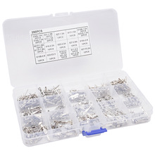 跨境批发290PCS盒装 铜公母接插件汽车连接器插针压接端子1-3.5mm