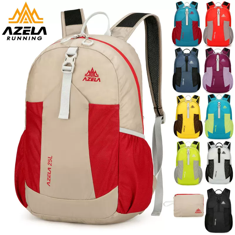 跨境新款折叠包户外露营双肩背包大容量批发男女通用