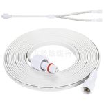 9.8 英尺户外延长线适用于 Govee 灯,3 针 IP68 防水 Y 型分配器