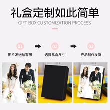 T8精品书型盒印刷设计书本型式翻盖包装盒平面结构设计打样定制