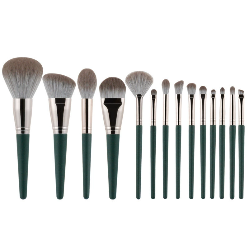 Handheld brush for contouring, 14 pieces, full set
