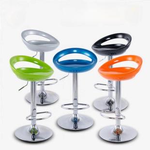 Bar Stool with Adjustable Height for Home Use, Bar Counter Chair, Cashier Chair, Light Luxury High Stool, Swivel High Stool