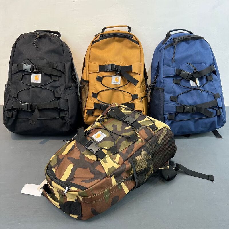Trendy Workwear-Style Backpack Carhartt Canvas Casual College Student Backpack Japanese Travel Bag Laptop Backpack Trendy Workwear-Style Backpack Carhartt Canvas Casual College Student Backpack Japanese Travel Bag Laptop Backpack