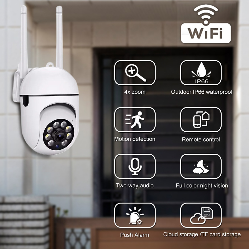 O-KAM Kitty look at the wireless wifi smart HD PTZ two-way voice mobile phone remote monitoring camera