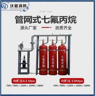 配电房有管网七氟丙烷灭火装置生产厂家 气体自动灭火系统厂家