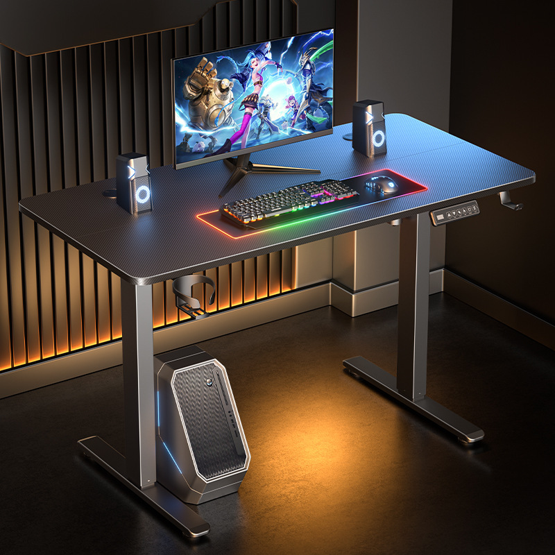Electric Lifting Table Smart Computer Table Lifting Internet Celebrating Game E-sports Table Home Office Desk Workbench