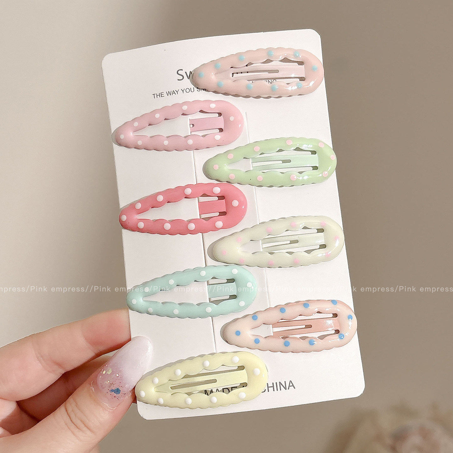 Broches para Cabello BB con Estrella de Cinco Puntas Aleación para Mujeres