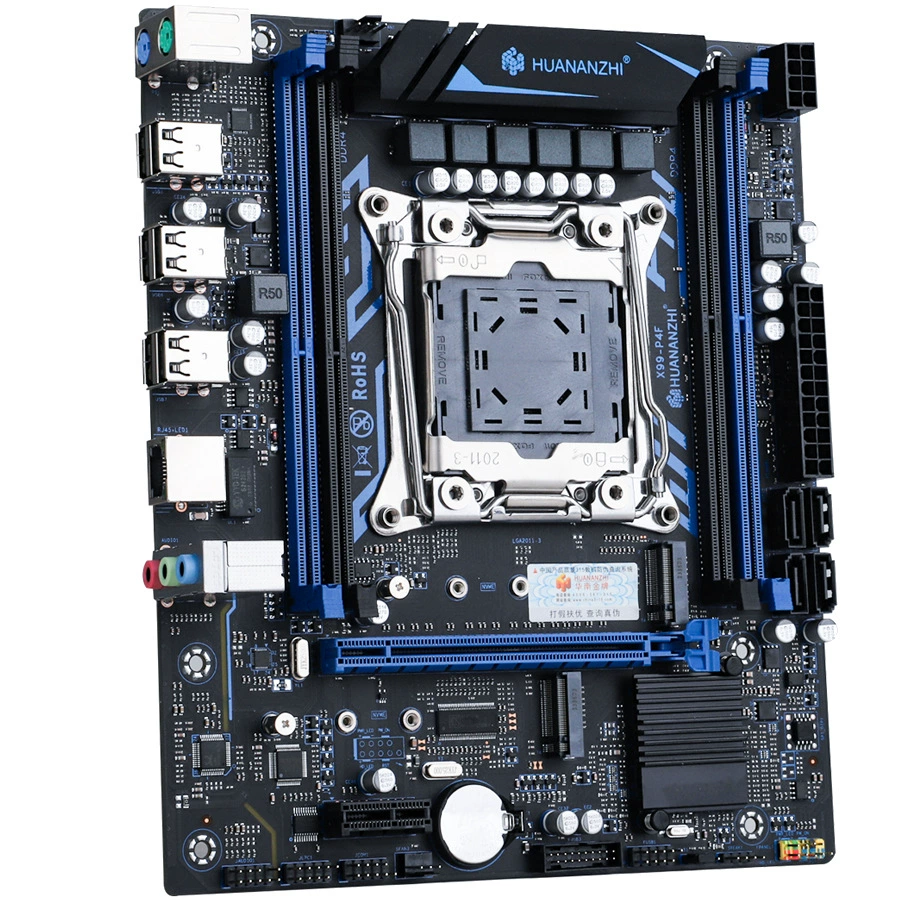 华南金牌 [X99-P4F台式机电脑主板多开工作室LGA2011-3 平台处理器]