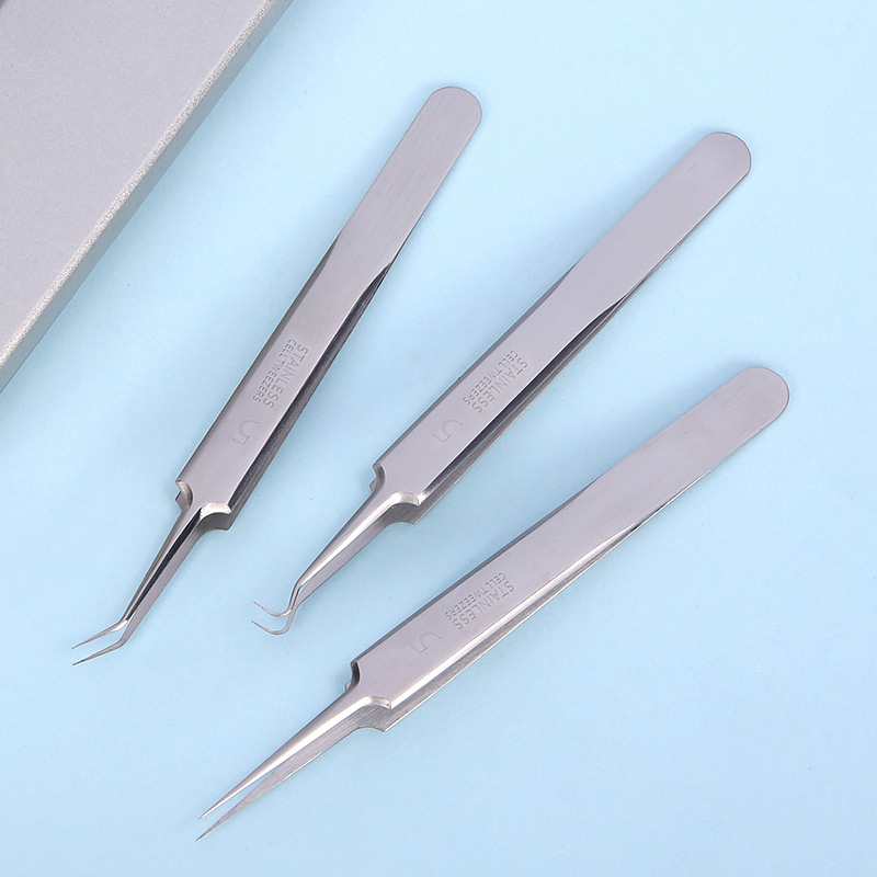 5號粉刺夾普尖細胞夾 暗瘡針祛痘針粉刺針套裝十一件套廠家批發