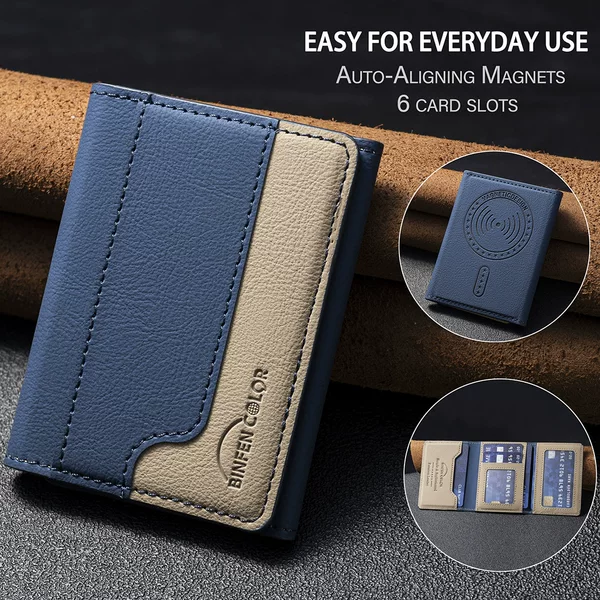 Suitable for iPhone 16 70% off Magnetic Wallet Card Holder Magnetic Wallet Back Suction Neutral Mobile Phone Card Holder