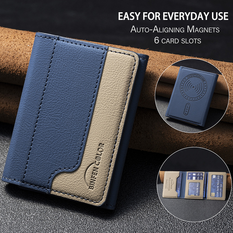 Suitable for iPhone 16 70% off Magnetic Wallet Card Holder Magnetic Wallet Back Suction Neutral Mobile Phone Card Holder