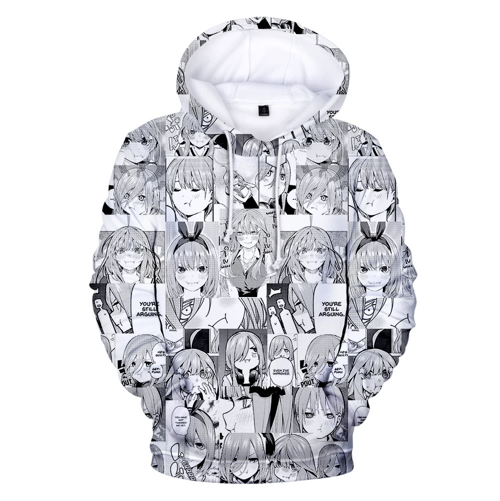 what is a youth hoodie 3D Anime Hoodies Sweatshirts Cute Nakano Miku The Quintessential Quintuplets Men Woman Hooded Casual Boy Girl Kids Clothing what is a youth hoodie