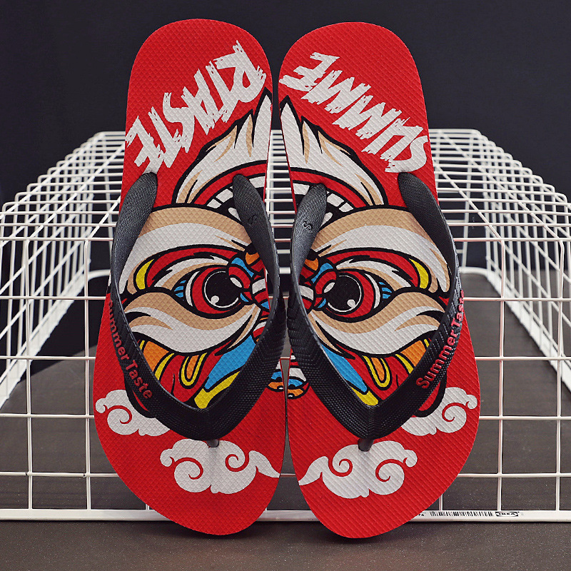 Zapatillas de verano antipatinantes para hombres Zapatillas de moda personales al aire libre nuevos zapatillas de playa para hombres