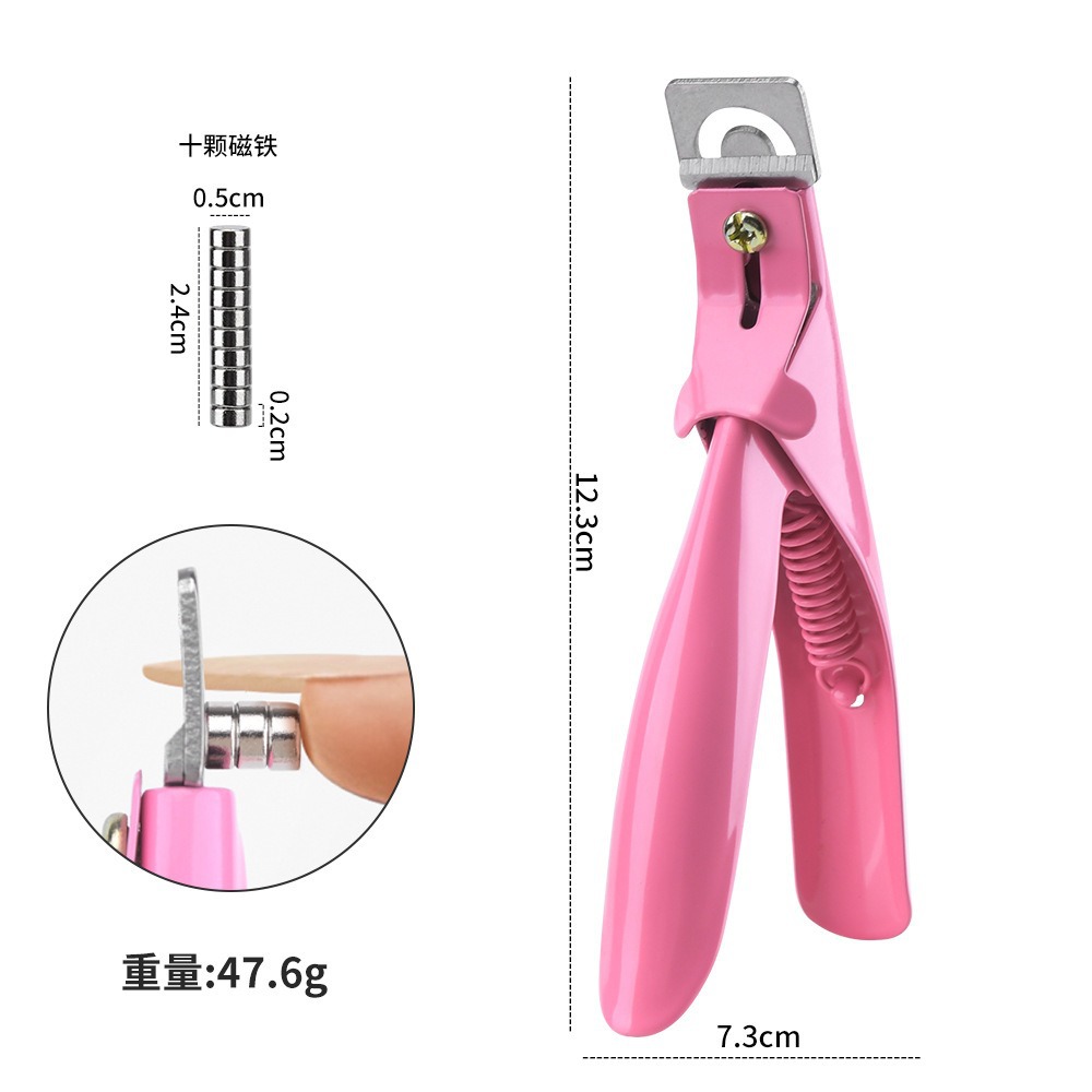 Selección estricta de manicura de acero inoxidable Corte Especial de una palabra DIY usar manicura en forma de u tienda de manicura al por mayor de la misma herramienta de poda