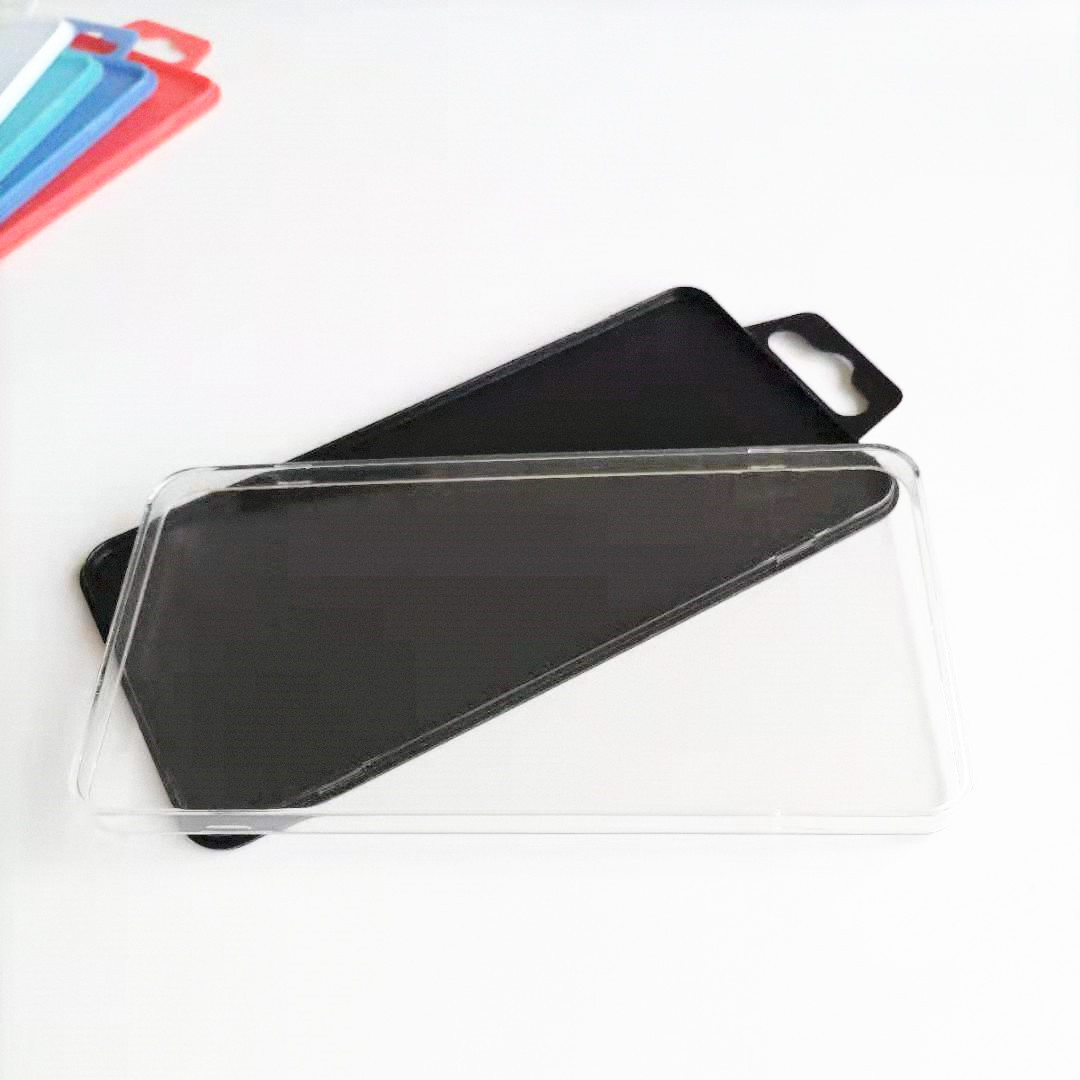 手机钢化贴膜水晶盒钢化玻璃保护膜塑料盒手机壳包装ps透明塑料盒