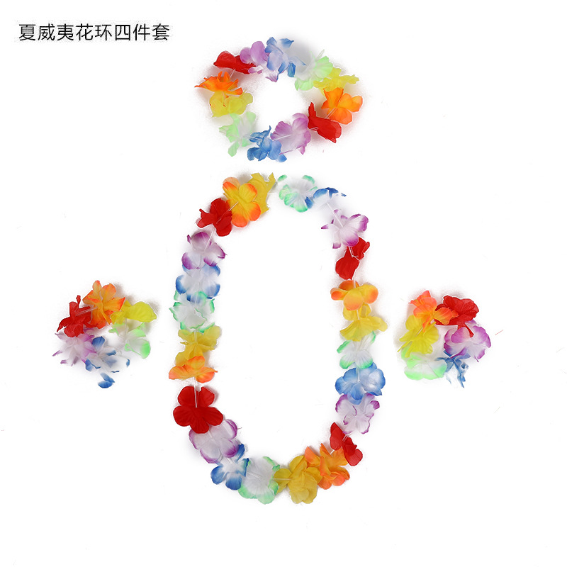 Fábrica al por mayor de hierba hawaiana falda cintura elástica niños adultos rendimiento vestir falda de hierba guirnalda sujetador