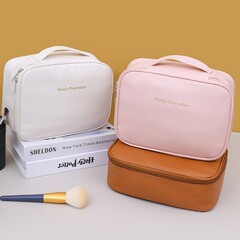 ハイエンドポータブル防水化粧品バッグ女性のための大容量 2025 新しい化粧品収納袋ポータブルトラベルトイレタリーバッグ
