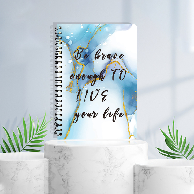 A5-80 대리석 라이트 블루-편지