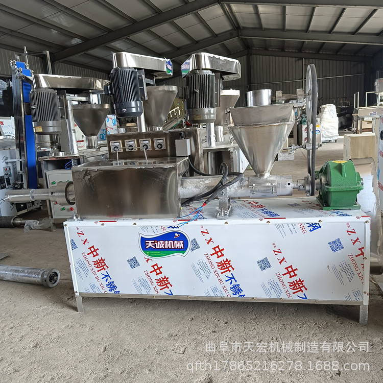 优惠供应牛排豆皮机 自熟豆皮机人造肉机 即食型干面皮机豆皮机