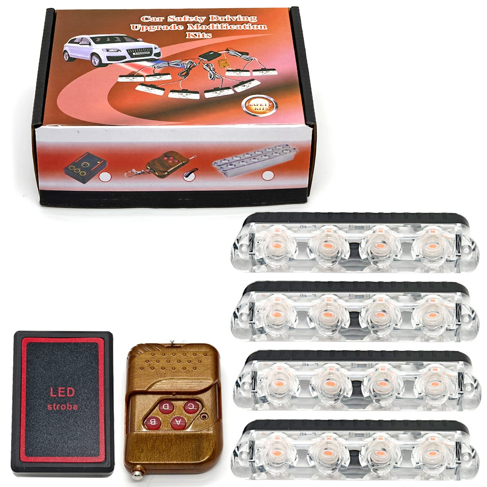 Трансграничный автомобиль и грузовик, модифицированный беспроводной пульт дистанционного управления от одного до четырех светодиодов, решетка, декоративная вспышка, сигнальная лампа, стробоскоп