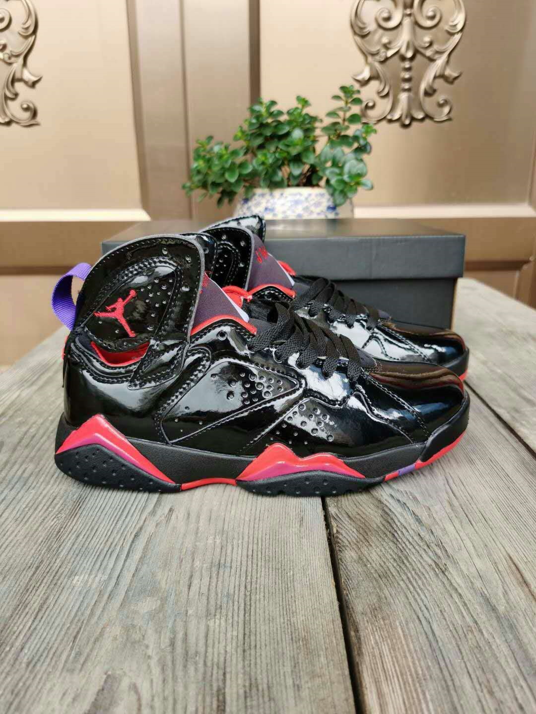 Zapatos Pitian aj7 zapatos de baloncesto de alto nivel parisinos Joe 7 zapatos deportivos casuales al aire libre retro versátiles para hombres y mujeres