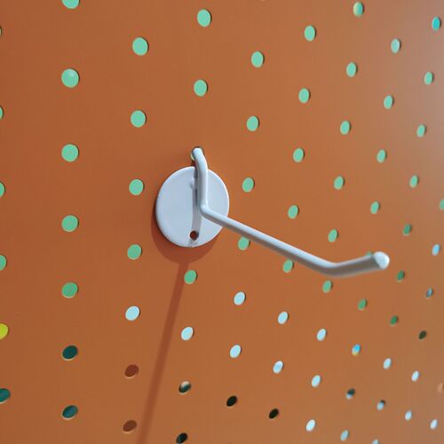 Shelf hook single line hole board accessories jewelry hook simple display hook apple shaped hole board hole board hook