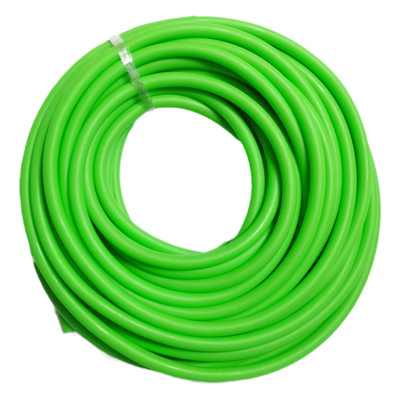 2040 флуоресцентный зеленый 1636 полая латексная трубка Резинка Для Рогатки отскок быстрая игрушка 1,6*3,6