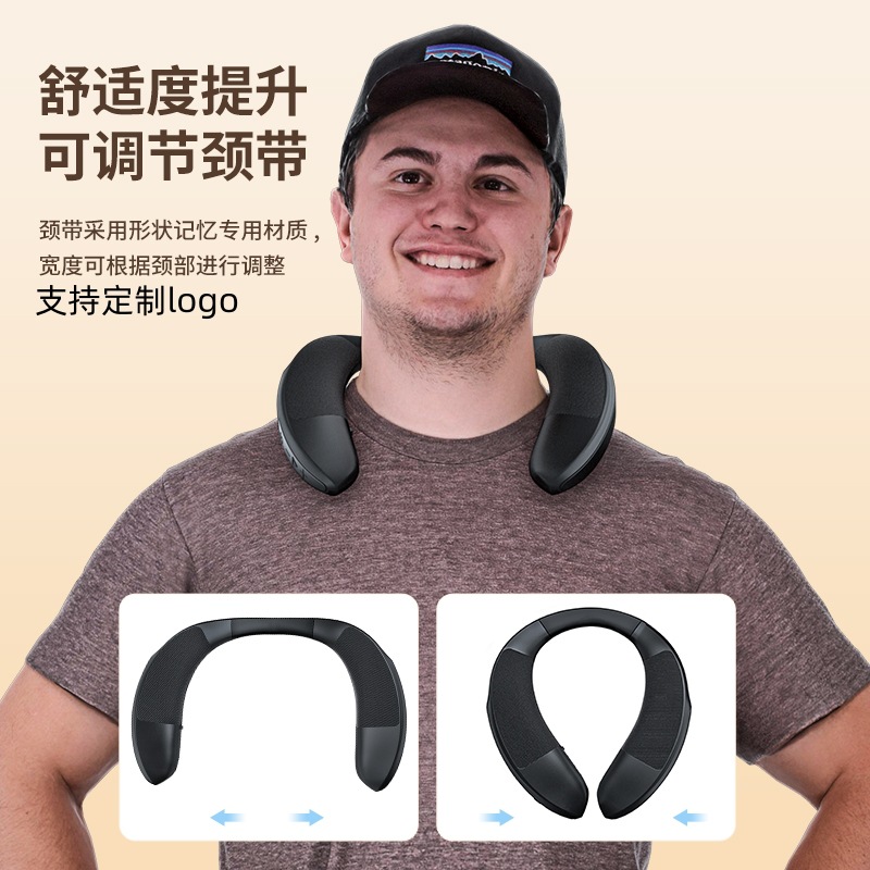 Fábrica de altavoces Bluetooth cuello pequeño audio abierto sin uso auriculares graves pesados cuello inalámbrico audio Bluetooth