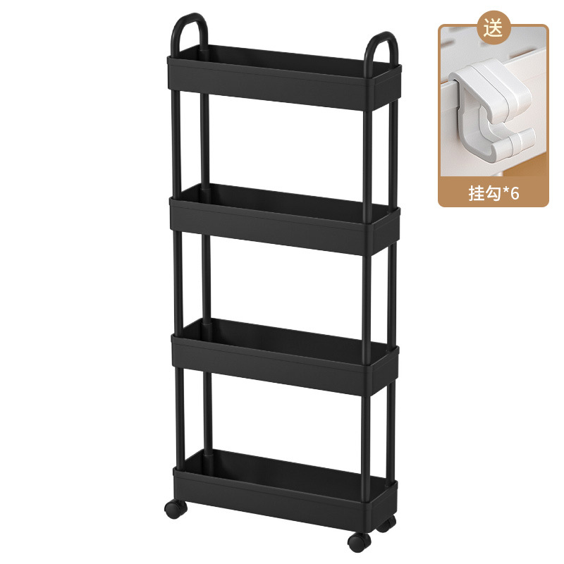 Cocina estante de almacenamiento de verduras estante de almacenamiento de piso cocina estante de almacenamiento de hielo piso carro estante de almacenamiento de cocina