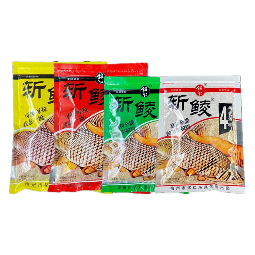 Ming Ren Kun Chop Грязевая приманка для карпа Ароматная, Забавная, Фруктовая, Аромат арахиса Рыбалка Мелкая медицина Дикая Рыбалка Черная яма Пакет Tai Mai Kun