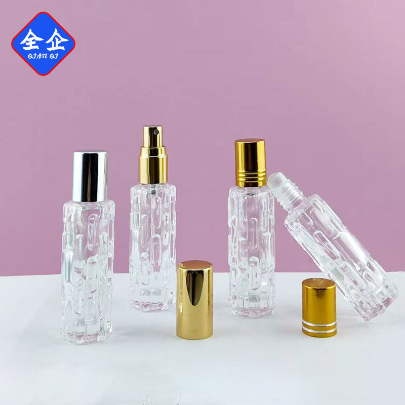 现货供应 香水分装瓶10ml 苦瓜香水喷雾瓶玻璃走珠瓶厂家包材|undefined