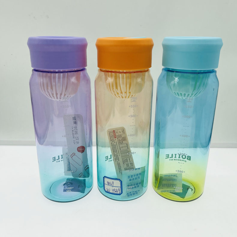 Baijia 5048 gran capacidad deportes al aire libre taza de agua hombres y mujeres espacio taza 780ml PC portátil taza de plástico al por mayor