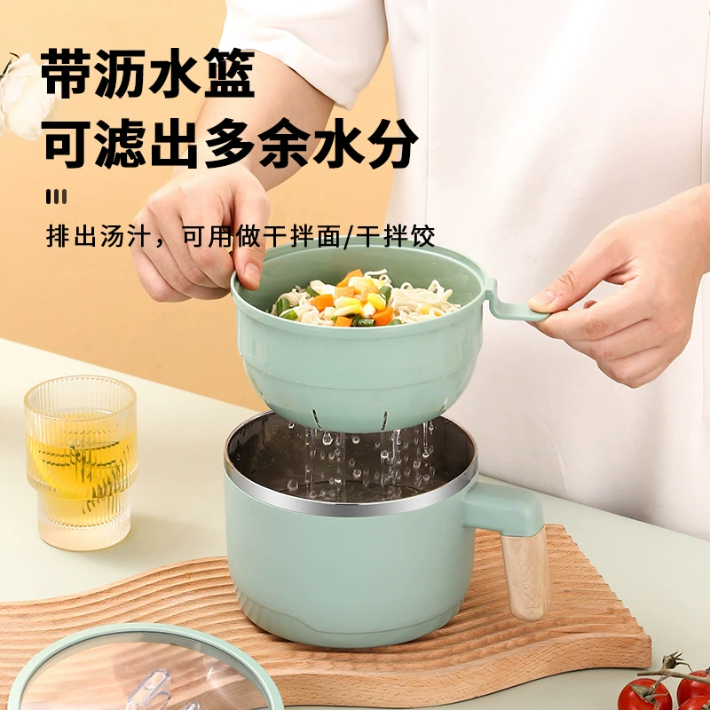 Factory direct selling dormitory Portable stainless steel noodle bowl bowl bento bowl 304 stainless steel instant noodle bowl gift wholesale